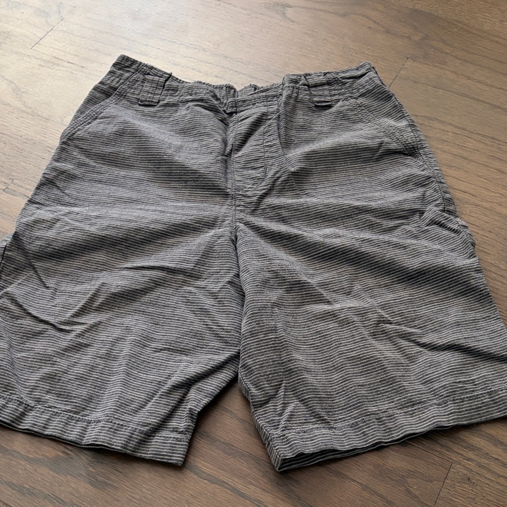 Cotton striped shorts
